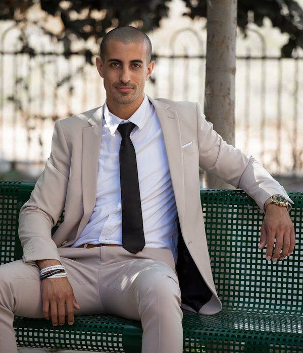 Man in executive formal wear demonstrating leadership presence